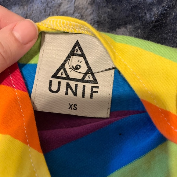 UNIF Iggy rainbow skirt set - Picture 4 of 4